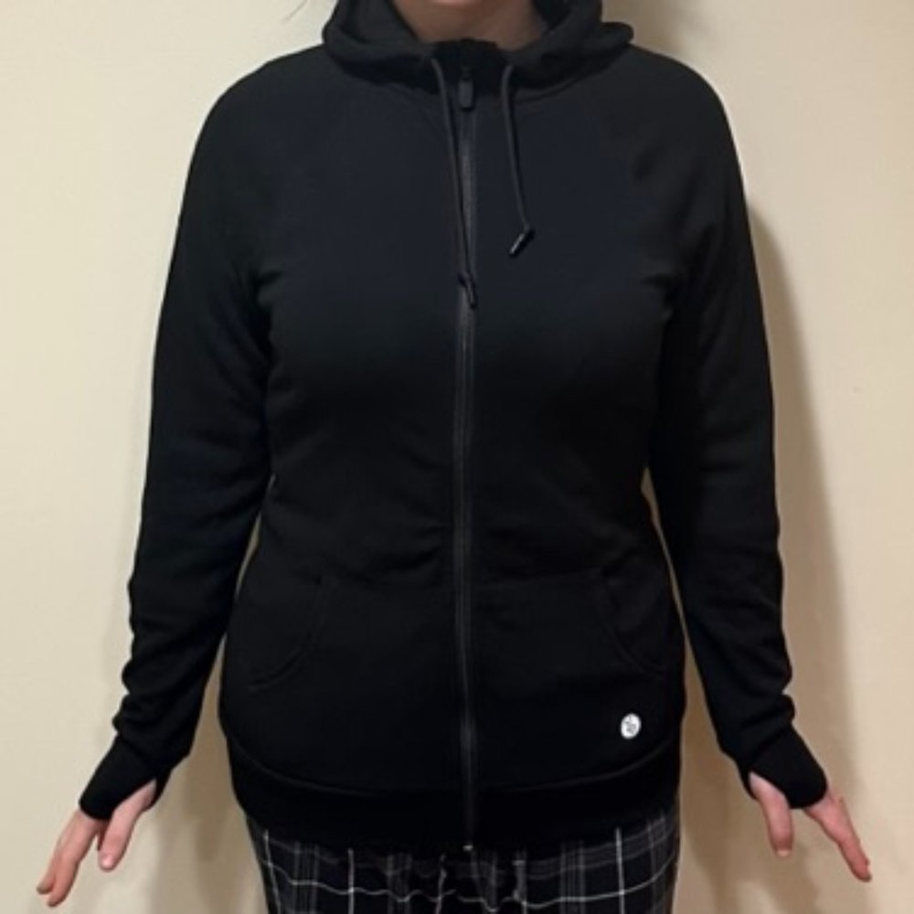 TORRID ACTIVE BLACK LONG HOODIE JACKET SIZE 0X